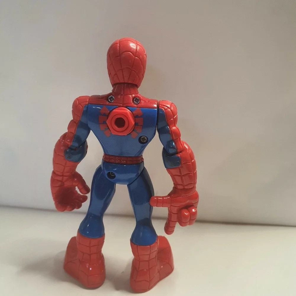 Marvel Spider-Man Action Figure 5'‎ Red Blue Articulated Playskool Heroes 2011